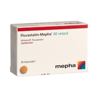 FLUVASTATIN Mepha retard Depotabs 80 mg 28 Stk