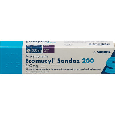 ECOMUCYL Sandoz Brausetabl 200 mg 30 Stk - PICBACKTOP