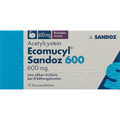 ECOMUCYL Sandoz Brausetabl 600 mg 10 Stk - PICFRONT