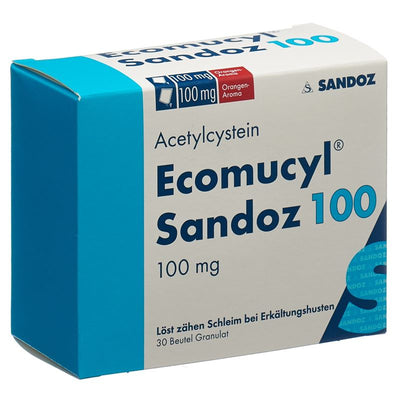 ECOMUCYL Sandoz Gran 100 mg Btl 30 Stk