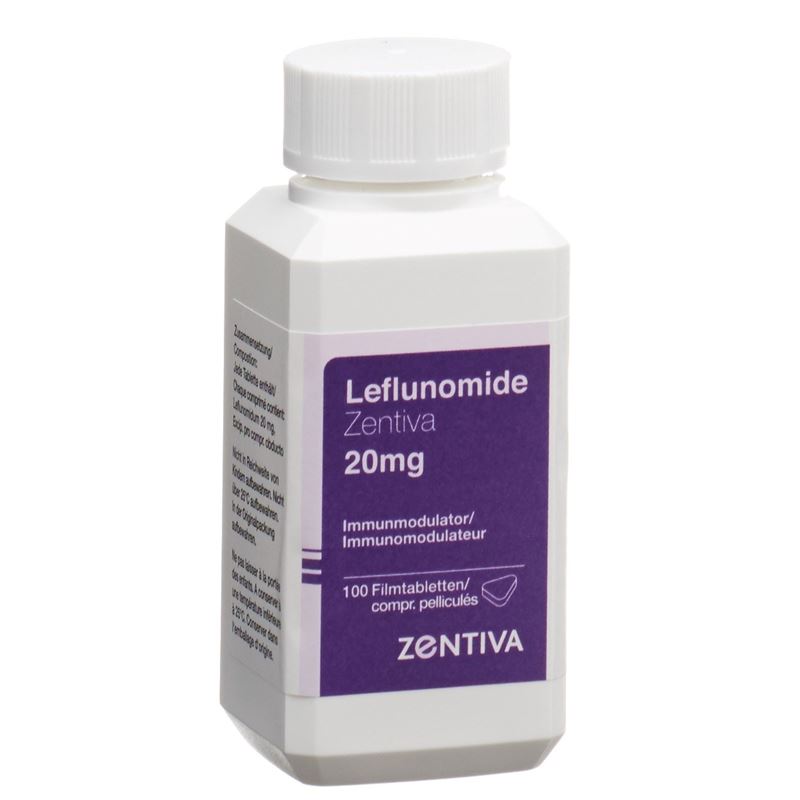 LEFLUNOMIDE Zentiva Filmtabl 20 mg 100 Stk - CONTENTFRONT