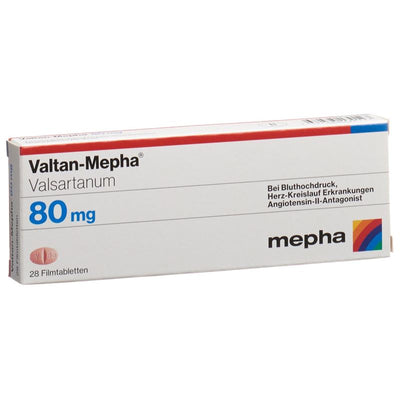 VALTAN Mepha Filmtabl 80 mg 28 Stk