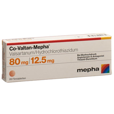 CO-VALTAN Mepha Filmtabl 80/12.5 mg 28 Stk