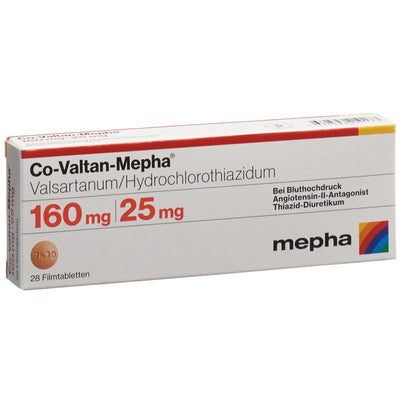 CO-VALTAN Mepha Filmtabl 160/25 mg 28 Stk