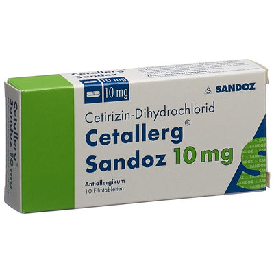 CETALLERG Sandoz Filmtabl 10 mg 10 Stk