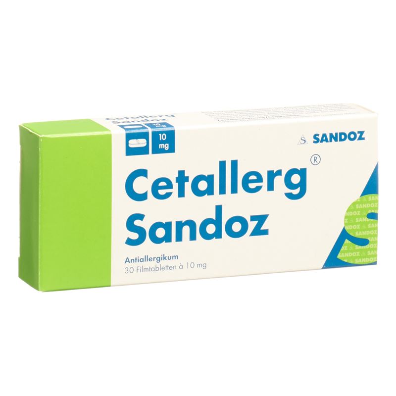 CETALLERG Sandoz Filmtabl 10 mg 30 Stk