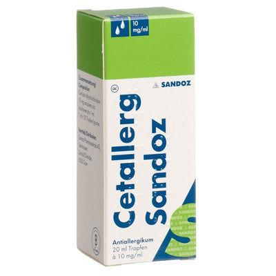 CETALLERG Sandoz Tropfen 10 mg/ml Fl 20 ml