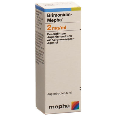 BRIMONIDIN Mepha Gtt Opht 2 mg/ml Fl 5 ml