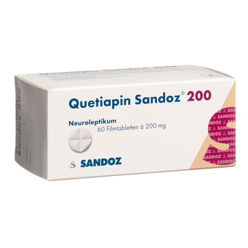 QUETIAPIN Sandoz Filmtabl 200 mg 60 Stk