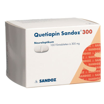 QUETIAPIN Sandoz Filmtabl 300 mg 100 Stk