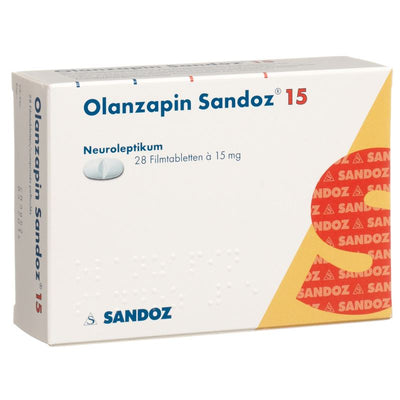 OLANZAPIN Sandoz Filmtabl 15 mg 28 Stk