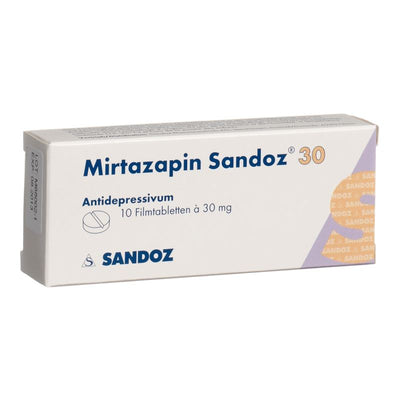 MIRTAZAPIN Sandoz Filmtabl 30 mg 10 Stk