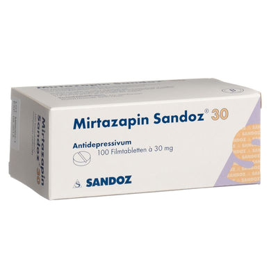 MIRTAZAPIN Sandoz Filmtabl 30 mg 100 Stk