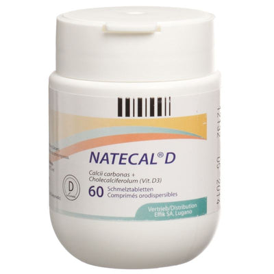 NATECAL D Schmelztabl 60 Stk - CONTENTFRONT