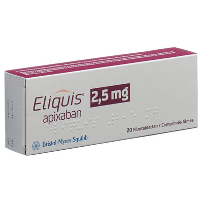 ELIQUIS Filmtabl 2.5 mg 20 Stk