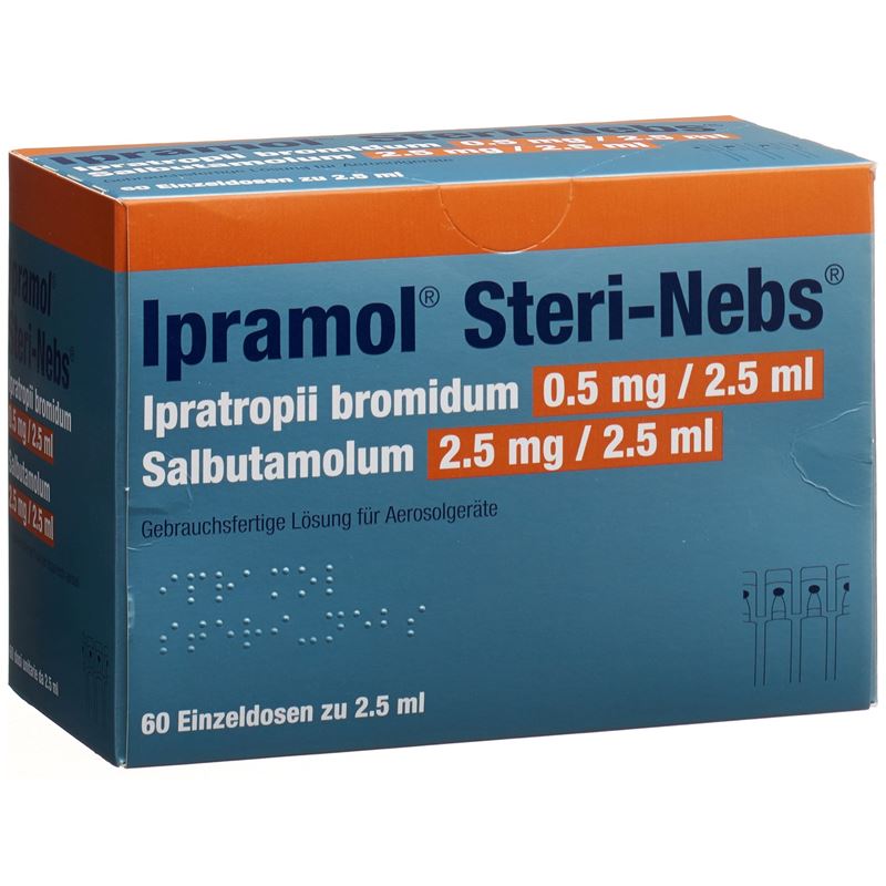 IPRAMOL Steri-Nebs Inhal Lös 60 Amp 2.5 ml