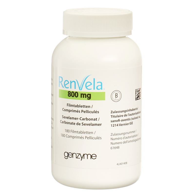 RENVELA Filmtabl 800 mg Ds 180 Stk