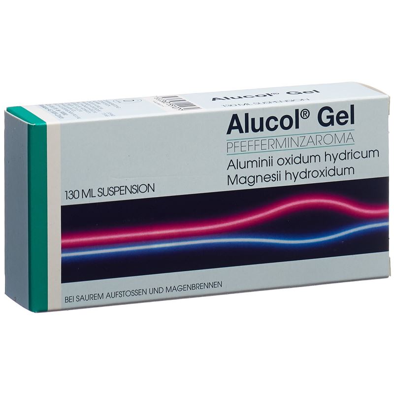 ALUCOL Gel Susp Pfefferminz Fl 130 ml