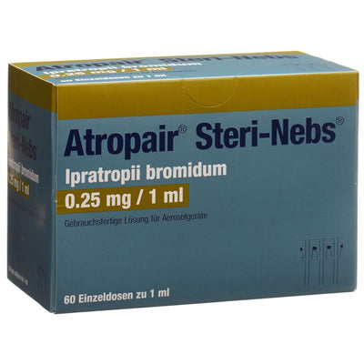 ATROPAIR Steri-Nebs 0.25 mg/ml 1 ml Amp 60 Stk