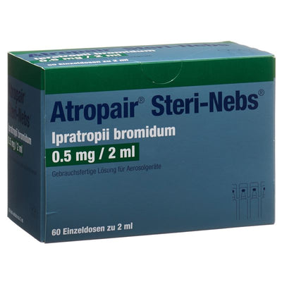ATROPAIR Steri-Nebs 0.5 mg/2ml 2 ml Amp 60 Stk