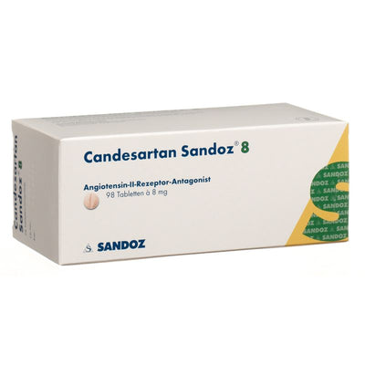 CANDESARTAN Sandoz Tabl 8 mg 98 Stk