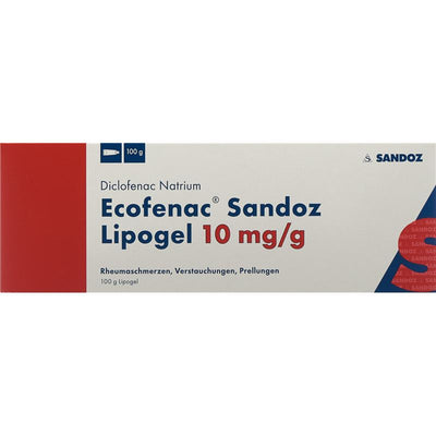 ECOFENAC Sandoz Lipogel 1 % Tb 100 g - PICFRONT