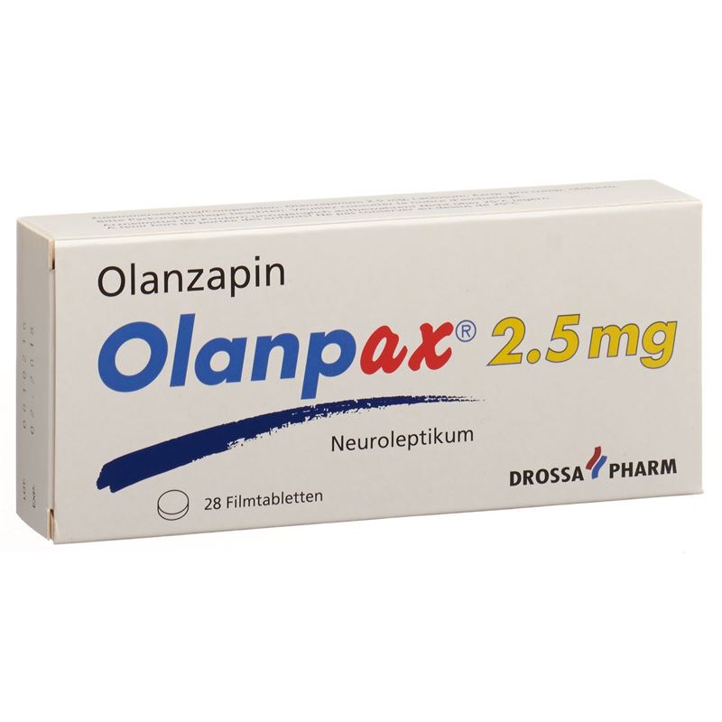 OLANPAX Filmtabl 2.5 mg 28 Stk