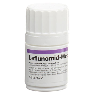 LEFLUNOMID Mepha Lactab 10 mg Ds 100 Stk