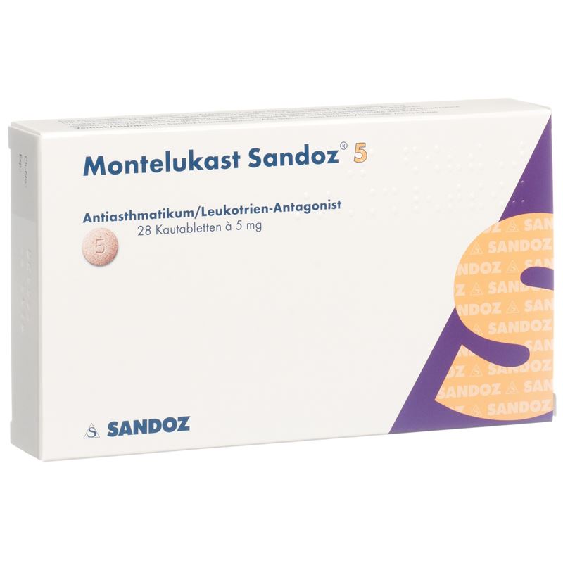 MONTELUKAST Sandoz Kautabl 5 mg 28 Stk