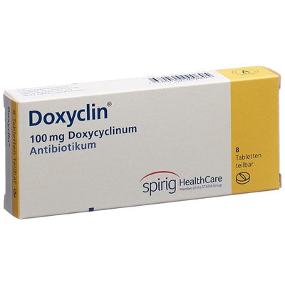 DOXYCLIN Tabl 100 mg 8 Stk