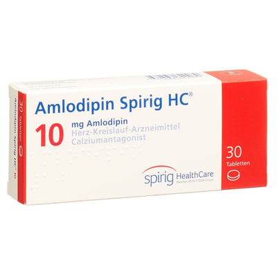 AMLODIPIN Spirig HC Tabl 10 mg 30 Stk