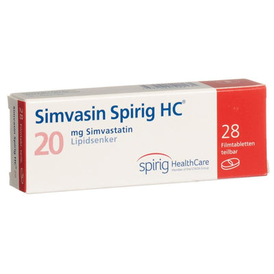 SIMVASIN Spirig HC Filmtabl 20 mg 28 Stk