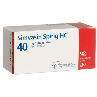 SIMVASIN Spirig HC Filmtabl 40 mg 98 Stk