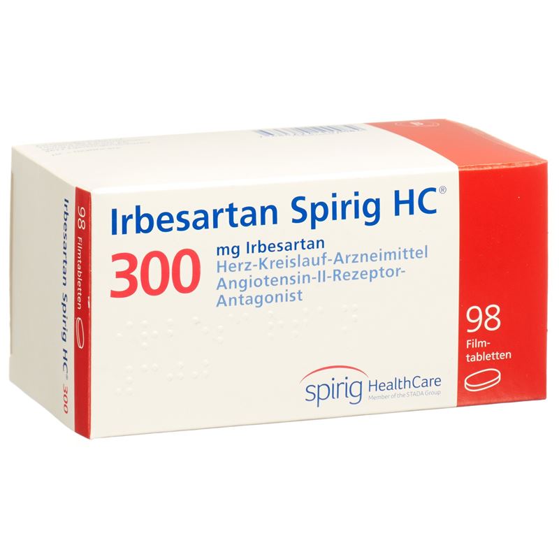 IRBESARTAN Spirig HC Filmtabl 300 mg 98 Stk