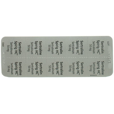 SERTRALIN Spirig HC Filmtabl 50 mg 100 Stk - CONTENTBACK