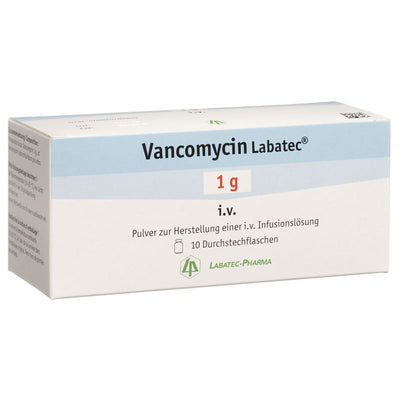 VANCOMYCIN Labatec 1 g Durchstf 10 Stk