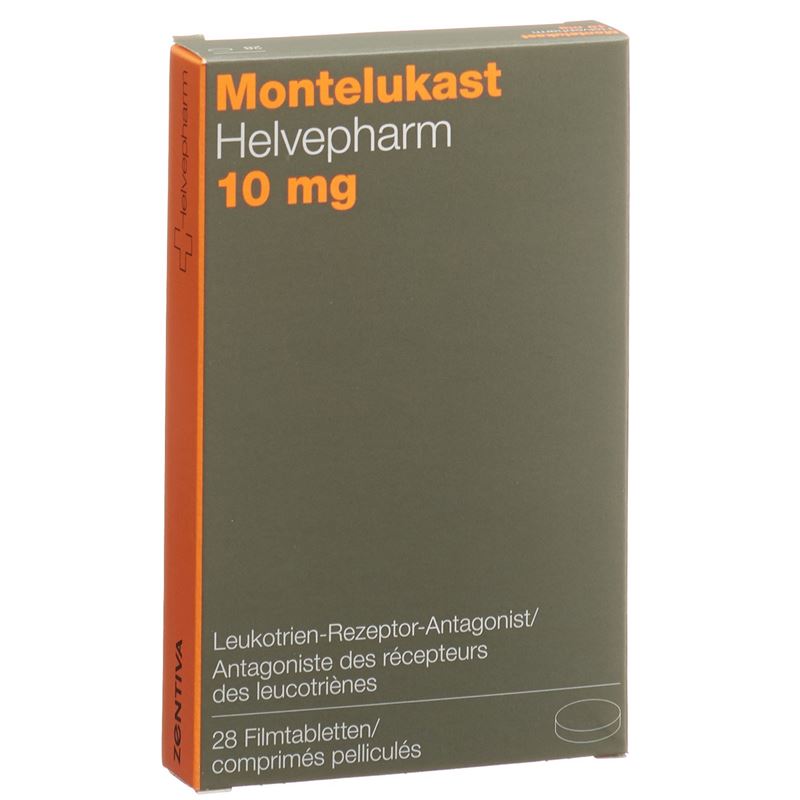 MONTELUKAST Helvepharm Filmtabl 10 mg 28 Stk