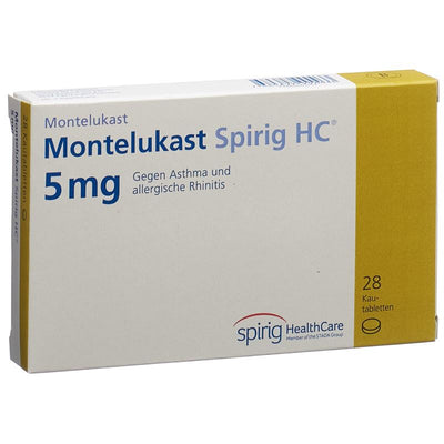 MONTELUKAST Spirig HC Kautabl 5 mg 28 Stk