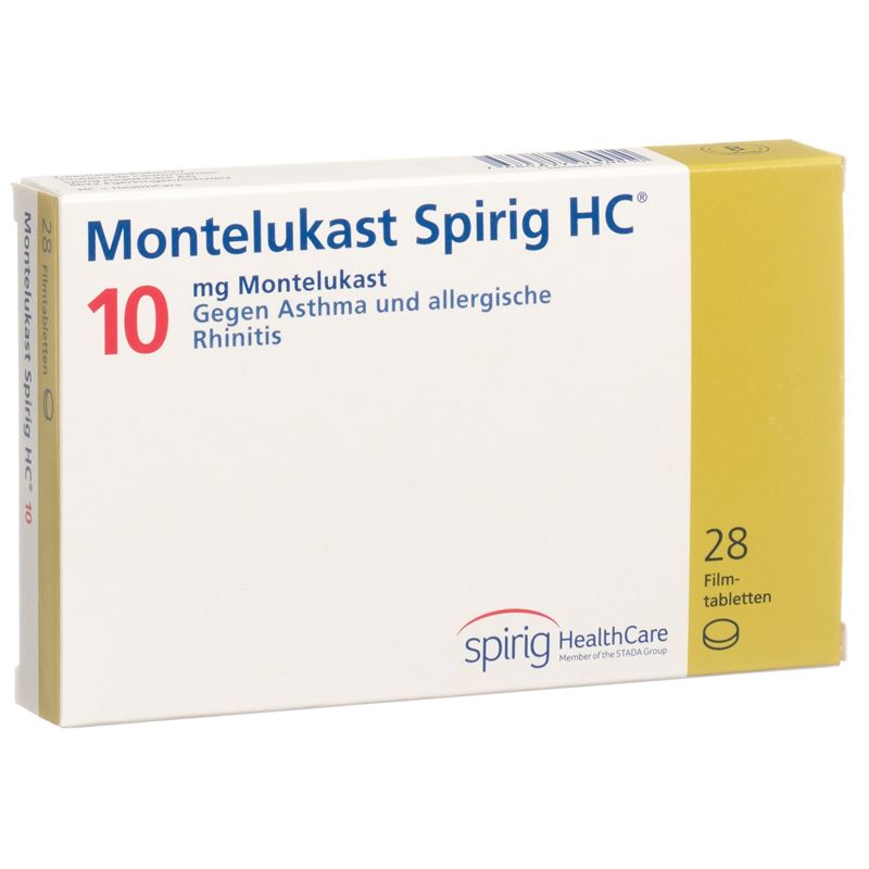 MONTELUKAST Spirig HC Filmtabl 10 mg 28 Stk