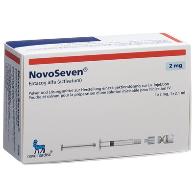 NOVOSEVEN raumtempstab 2 mg c Solv Set