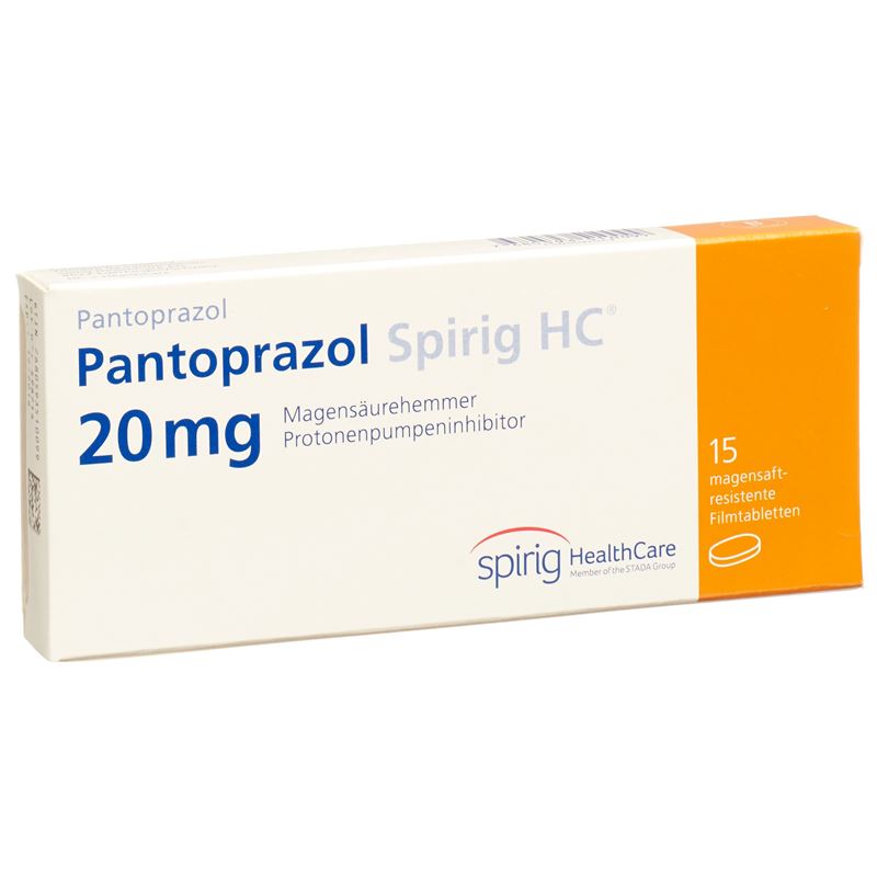 PANTOPRAZOL Spirig HC Tabl 20 mg 15 Stk