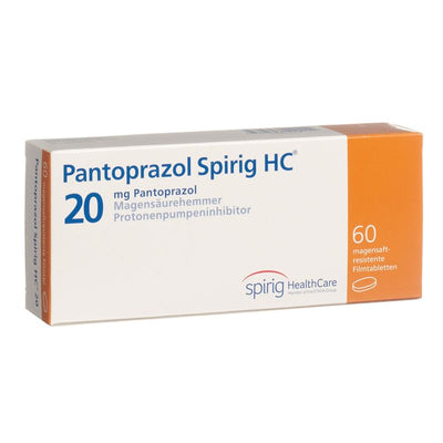 PANTOPRAZOL Spirig HC Tabl 20 mg 60 Stk