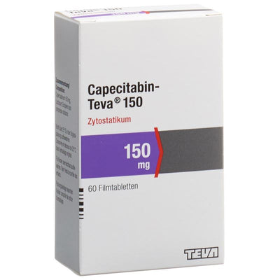 CAPECITABIN Teva Filmtabl 150 mg 60 Stk