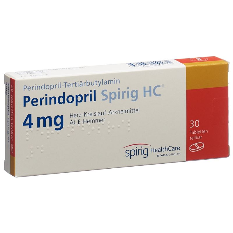 PERINDOPRIL Spirig HC Tabl 4 mg 30 Stk