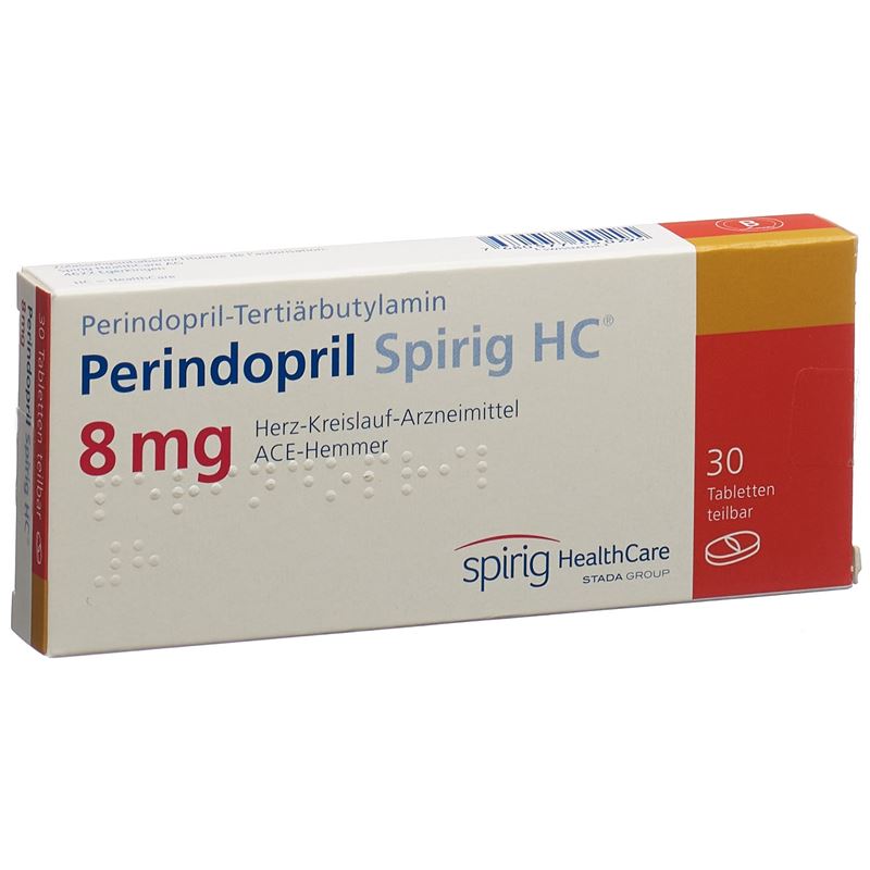 PERINDOPRIL Spirig HC Tabl 8 mg 30 Stk