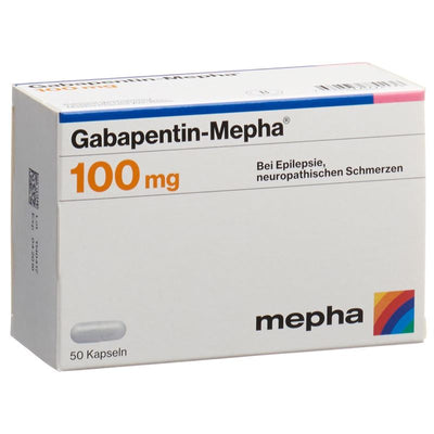 GABAPENTIN Mepha Kaps 100 mg 50 Stk