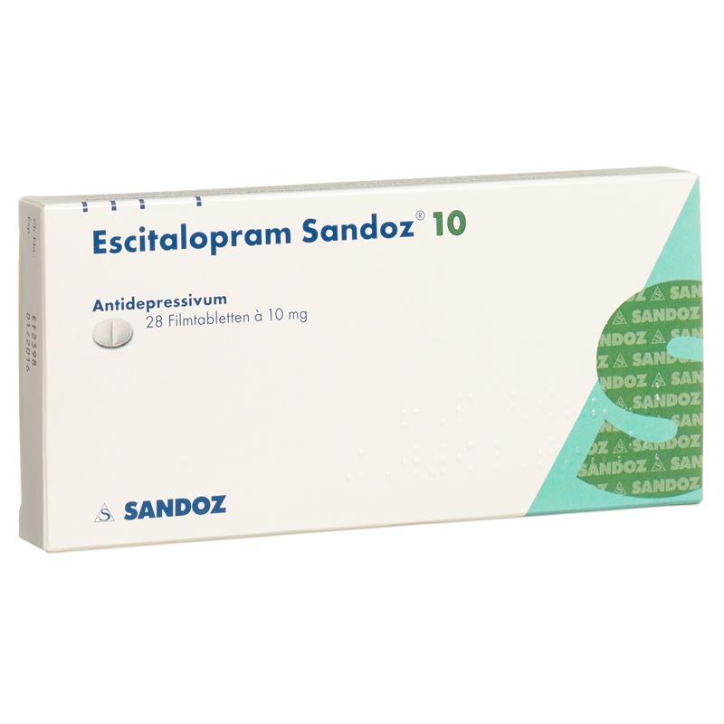 ESCITALOPRAM Sandoz Filmtabl 10 mg 28 Stk