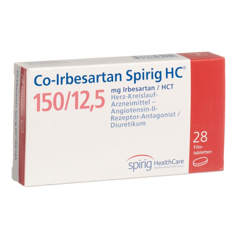 CO-IRBESARTAN Spirig HC Filmtabl 150/12.5mg 28 Stk