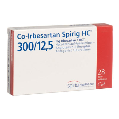 CO-IRBESARTAN Spirig HC Filmtabl 300/12.5mg 28 Stk