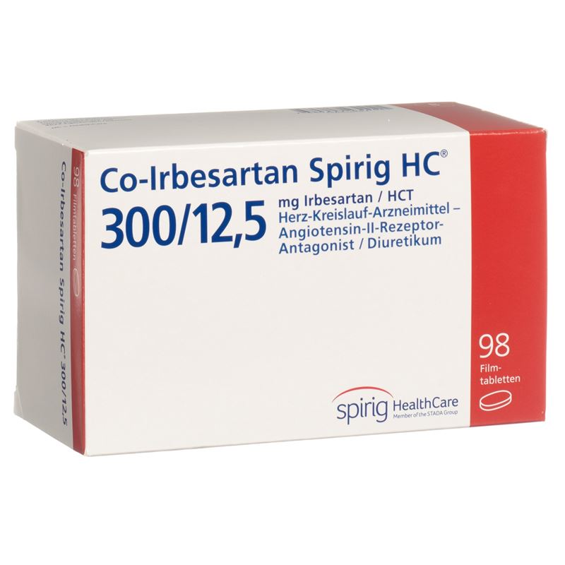 CO-IRBESARTAN Spirig HC Filmtabl 300/12.5mg 98 Stk